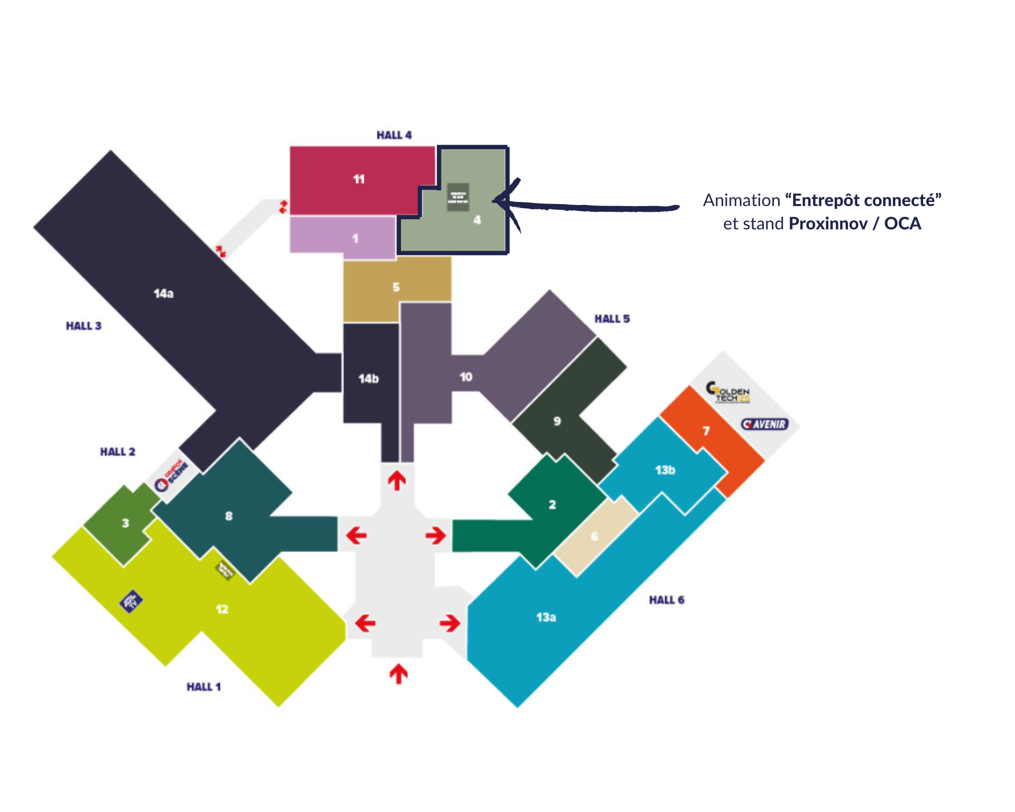 Situation d'OCA sur le salon Global Industrie